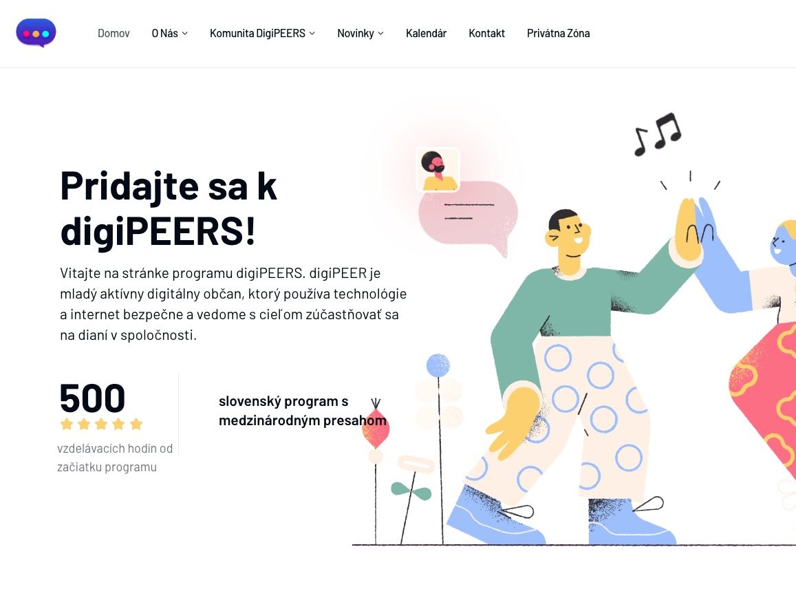 Hlavná stránka - digiPEERs